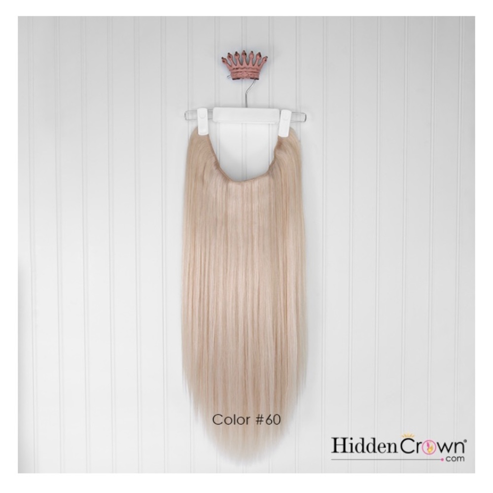*Hidden Crown Blonde Hair Extensions*